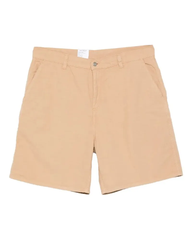 Carhartt WIP Walter Leon Single Knee Shorts Brown