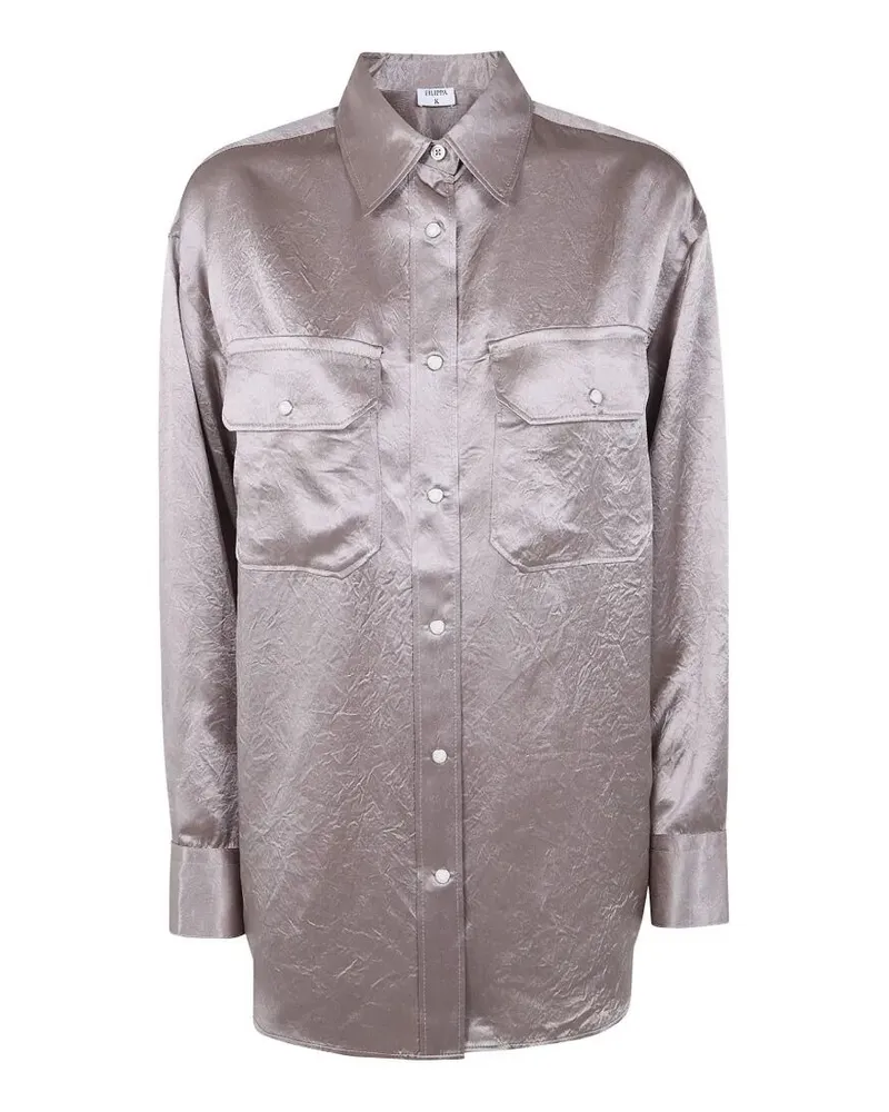 Filippa K Fluid "Work" Shirt Brown