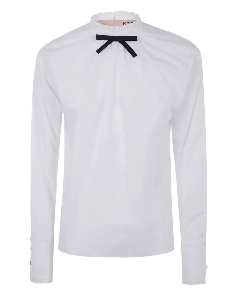 N° 21 Fabric Shirt White