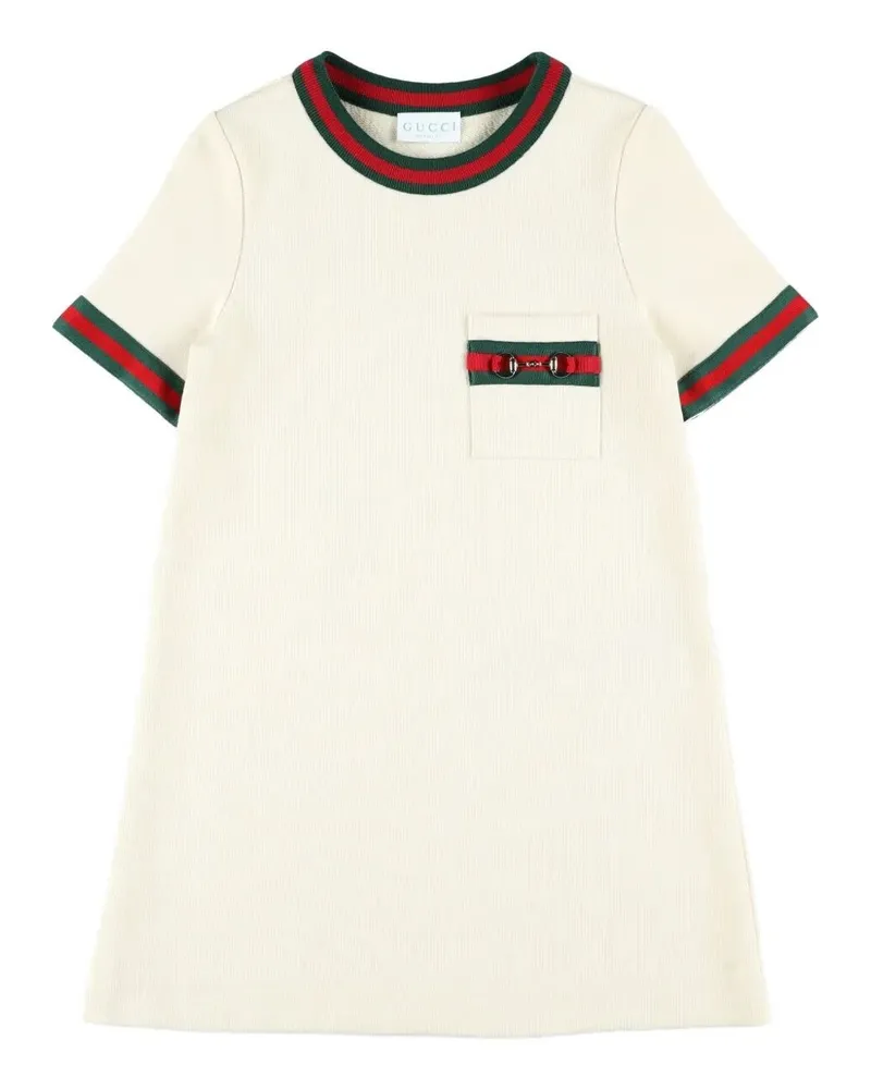 Gucci Dress Short Sleeves "Junior White