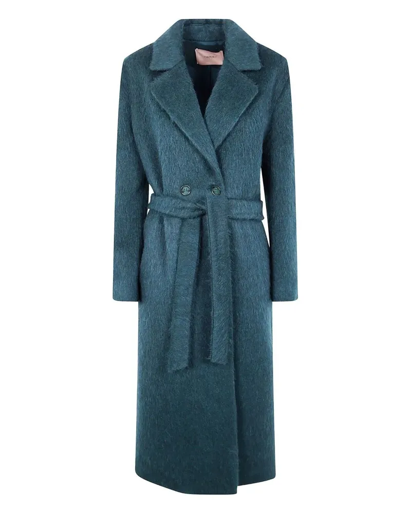 Twin-Set Classic Coat Green
