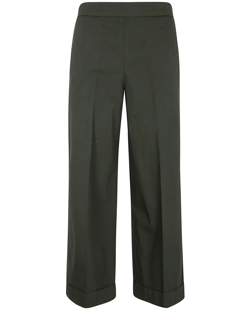 KILTIE Kirk Wide Leg Trousers Green