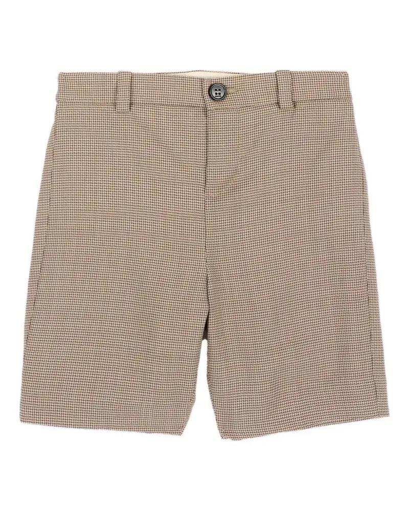 Gucci Pants Wool Brown Bermuda Brown