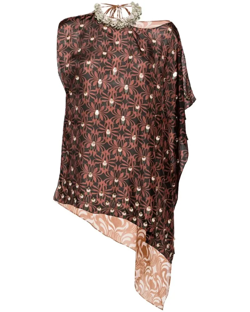 Dries van Noten 01080 Clavier Top Black