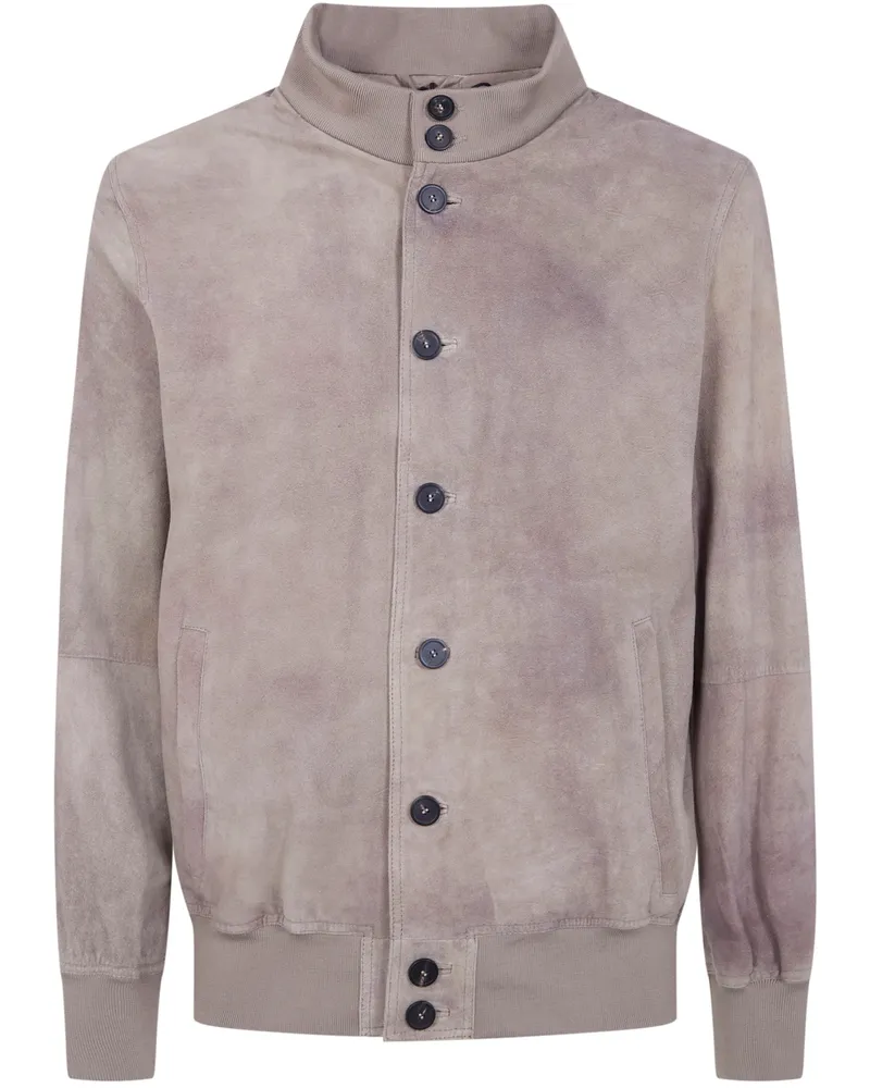 Giorgio Brato Bomber Jacket Gray