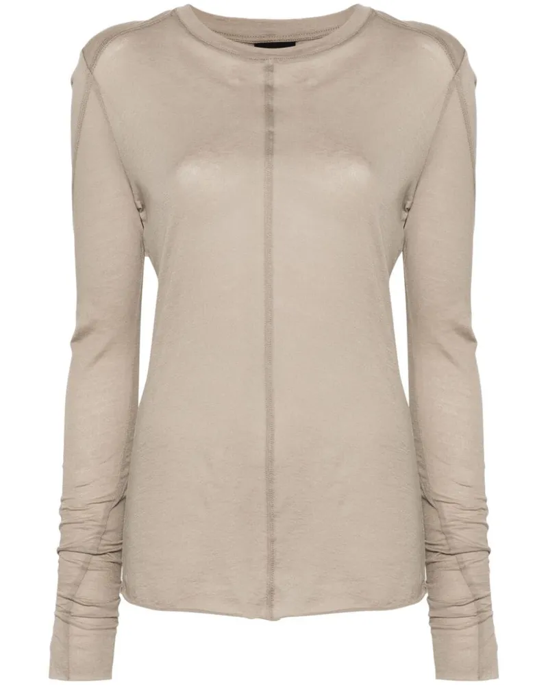 THOM KROM Women Sweat Shirt Full Zip Gray
