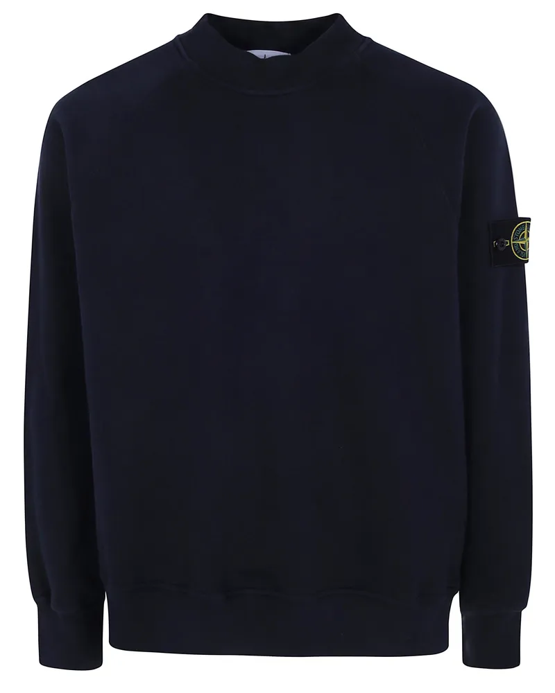 Stone Island Sweatshirt Round Neck "Round Neck Sweatshirt Blue