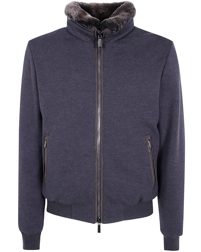 MOORER Jacket Lamb Leather "Bellati Brown