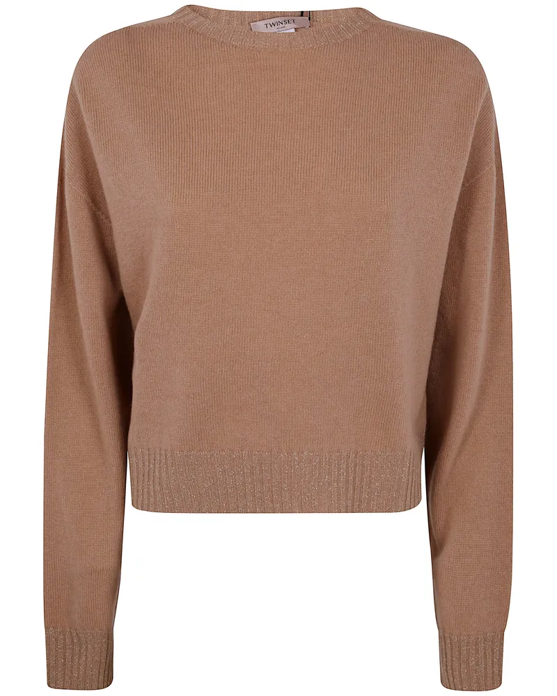 Twin-Set Lurex Sweater Metallic