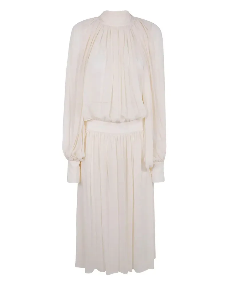 Semicouture Bienvenida" Dress White