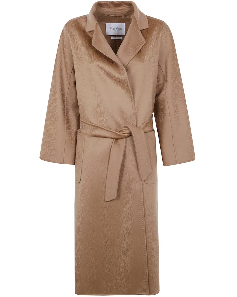 Max Mara Short "Ludmilla" Coat Brown