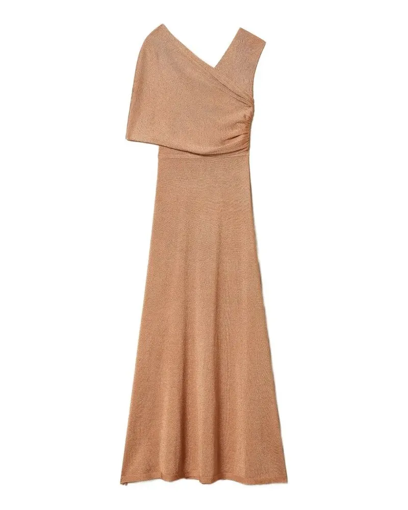 Twin-Set Long Dress Brown