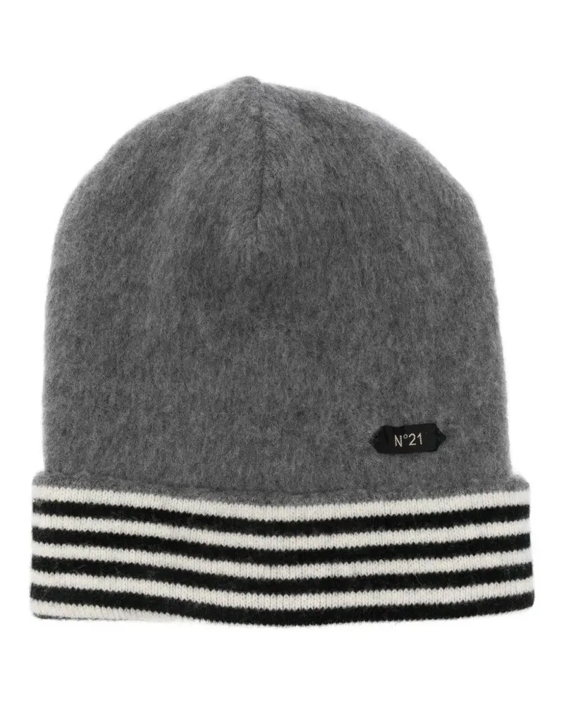 N° 21 Knitted Hat Gray