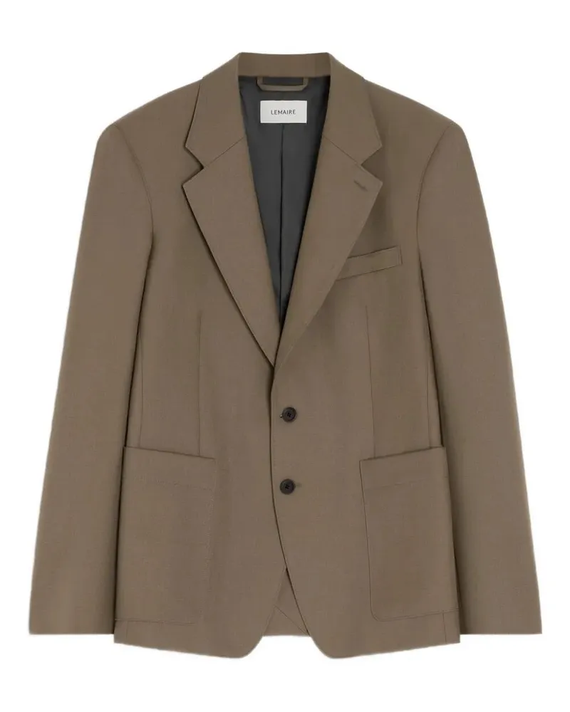 Christophe Lemaire Tailored Sb Jacket Beige
