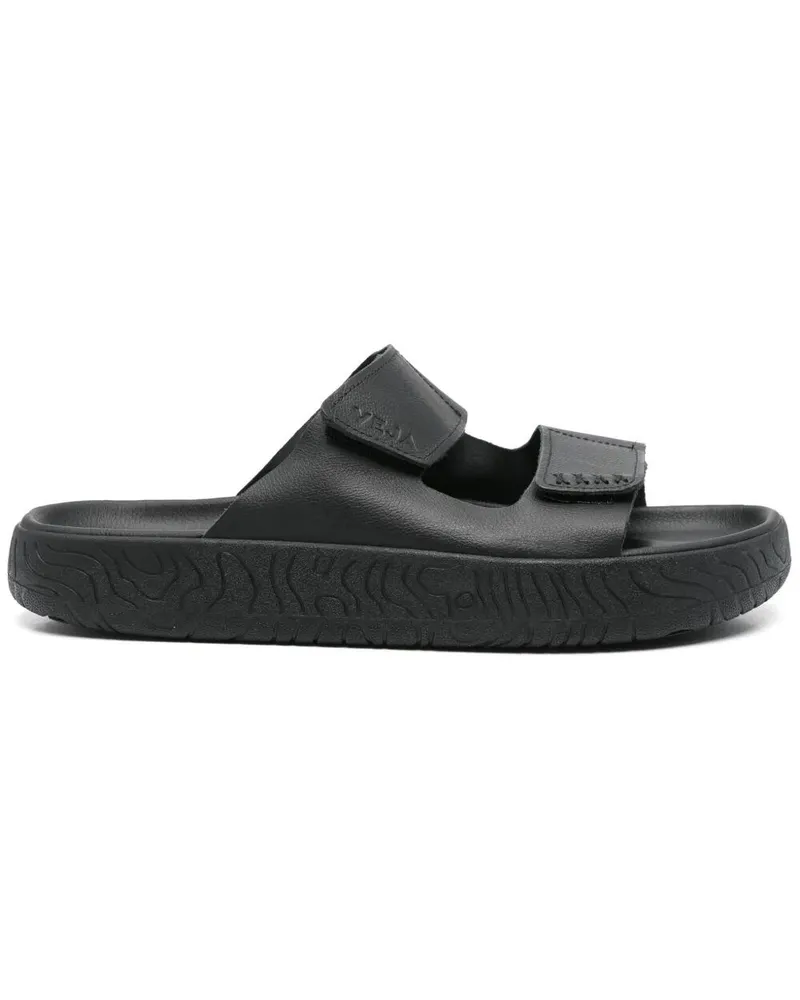 VEJA Etna O. T. Leather Full Slippers Black