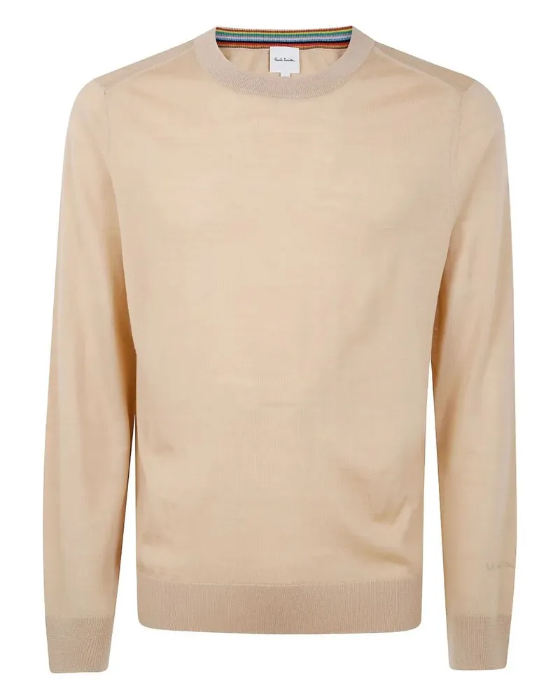 Paul Smith Mens Sweater Crew Neck Yellow