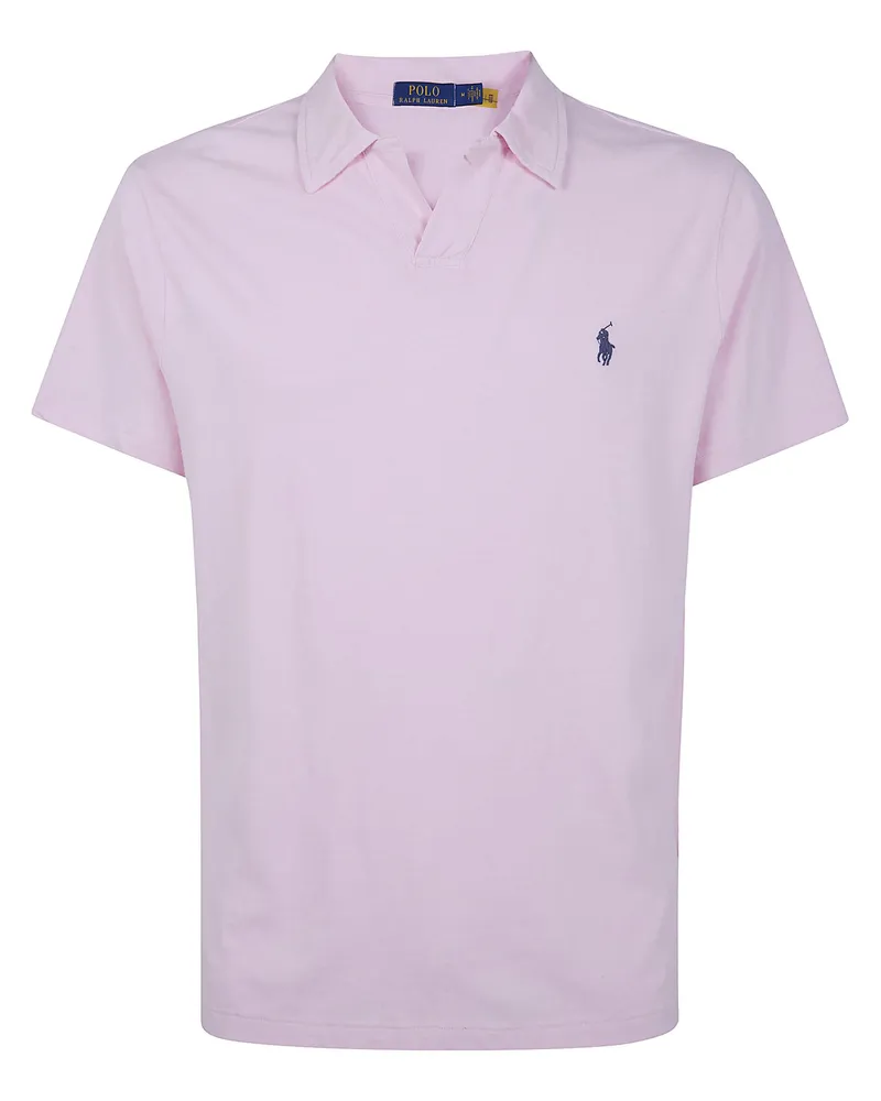 Ralph Lauren Classic Short Sleeves Pockets Polo Shirt Pink