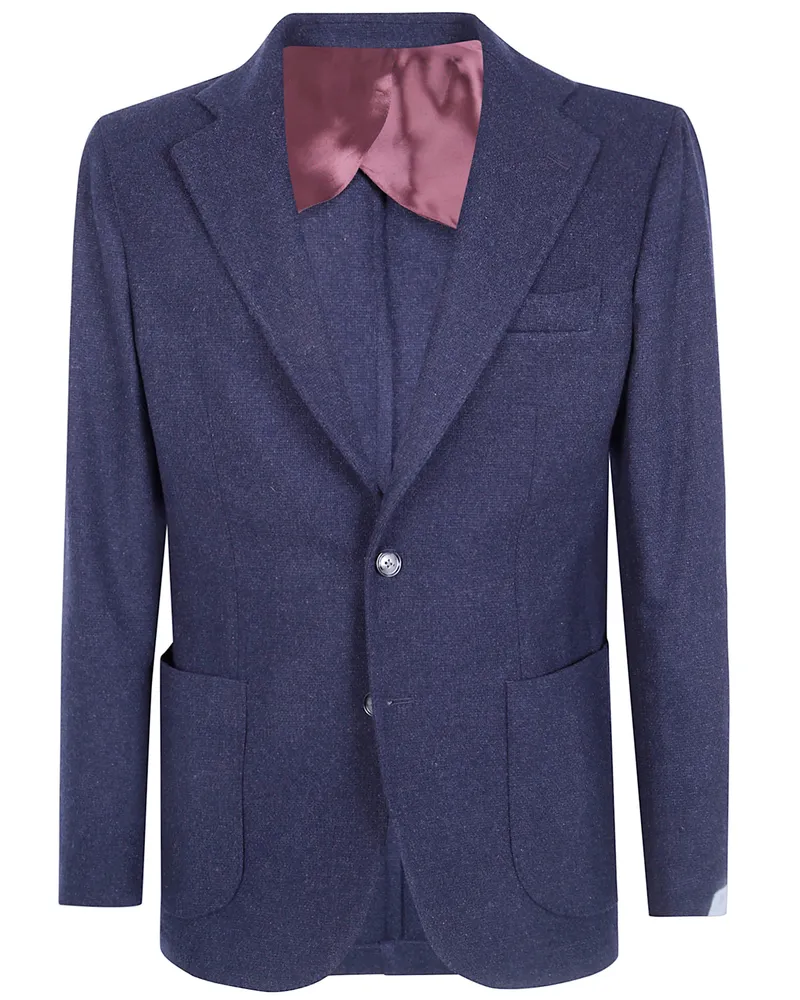 BARBA Jacket Single Breasted "Bactive Blue