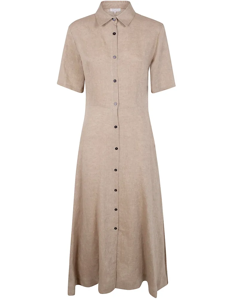Antonelli Firenze Mason" Midi Dress Beige