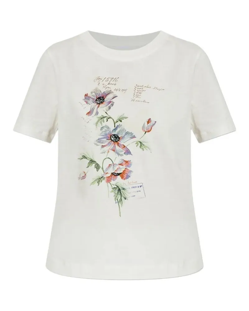 Paul Smith Printed T-Shirt White