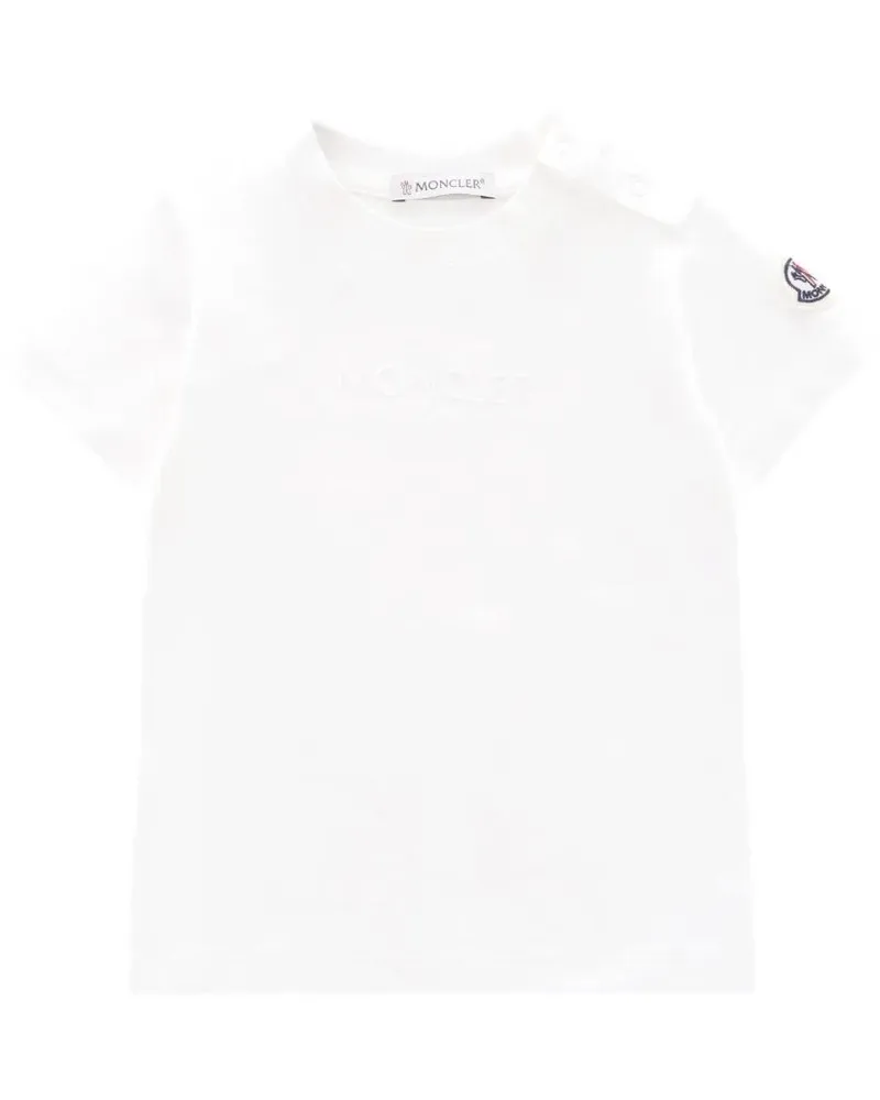 Moncler Short Sleeves T-Shirt White