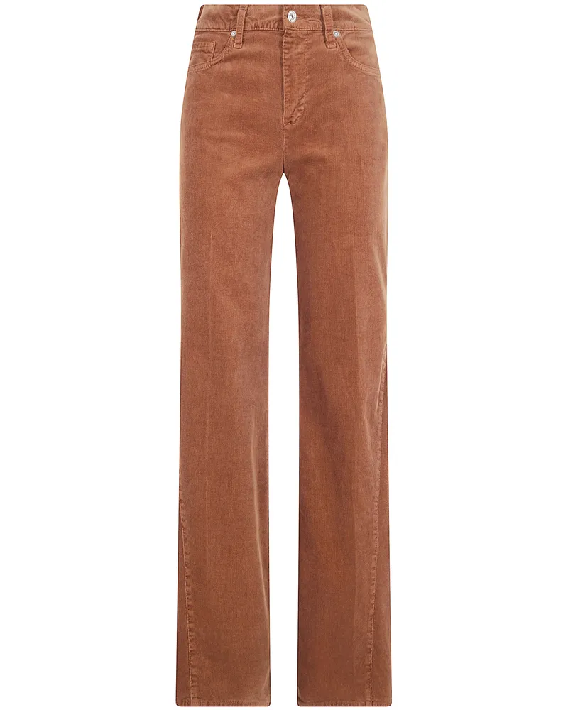 7 for all mankind Jeans Straight Leg "Lotta Corduroy Brown