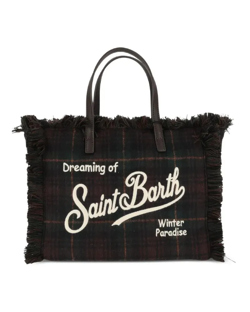 MC2 Saint Barth Handbag Wool "Colette Brown
