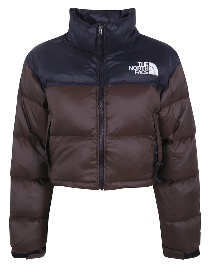 The North Face Short Puffer Jacket "Nuptse Brown