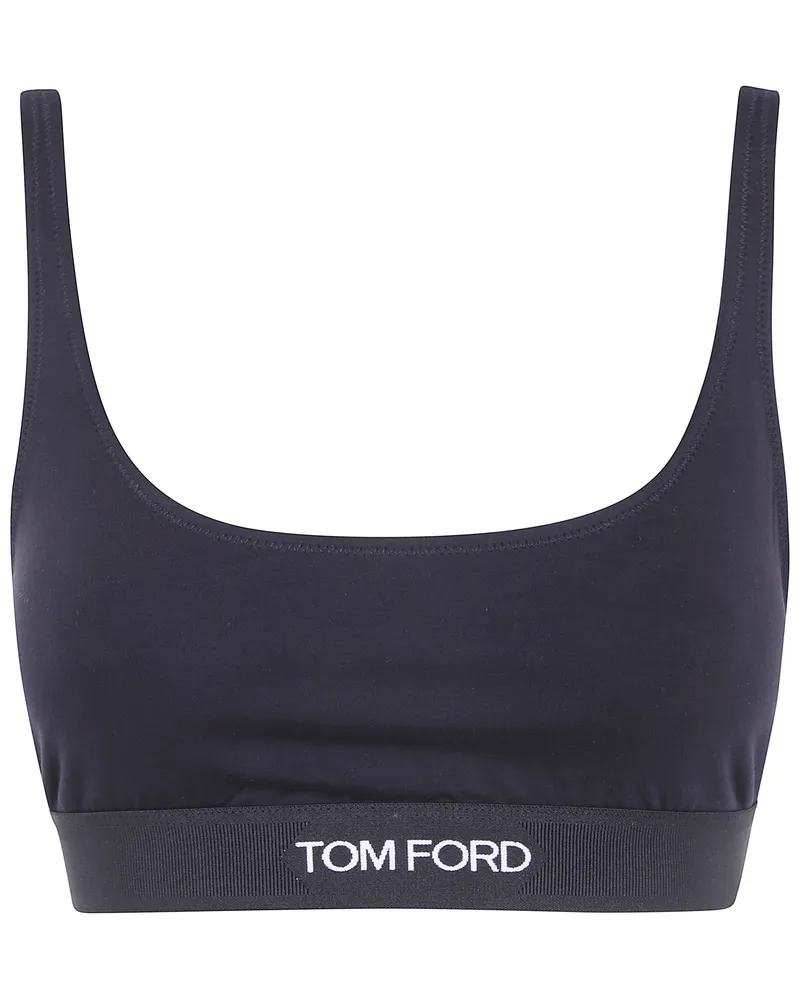 Tom Ford Top Sportivo Senza Maniche "Modal Bralet Black