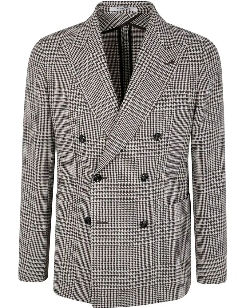 Tagliatore Man Jacket Brown