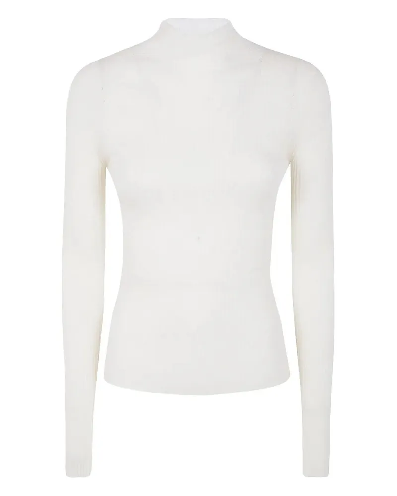 Twin-Set Turtle Neck Sweater White