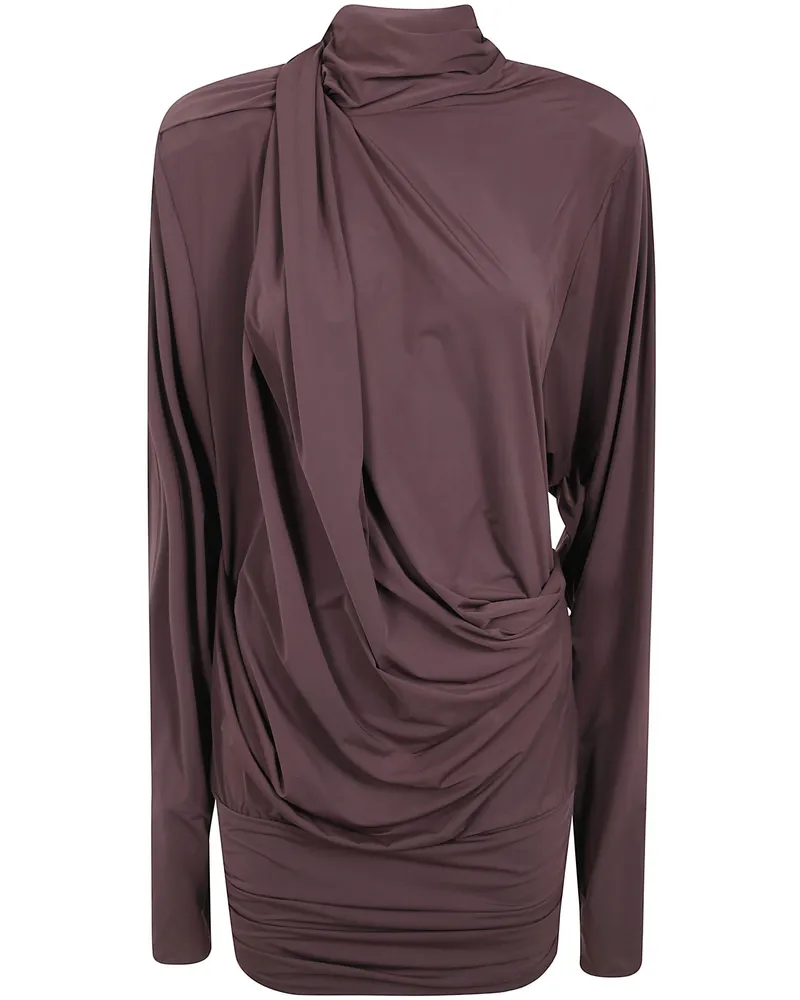Entire Studios Mini Dress "Dalters Mini Dress Brown