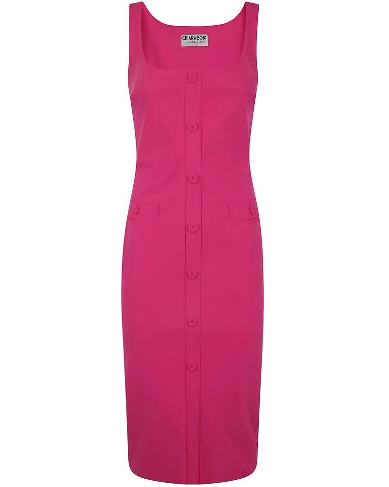 Chiara Boni Josuke Jersey Dress By Chiara Boni La Petit Pink