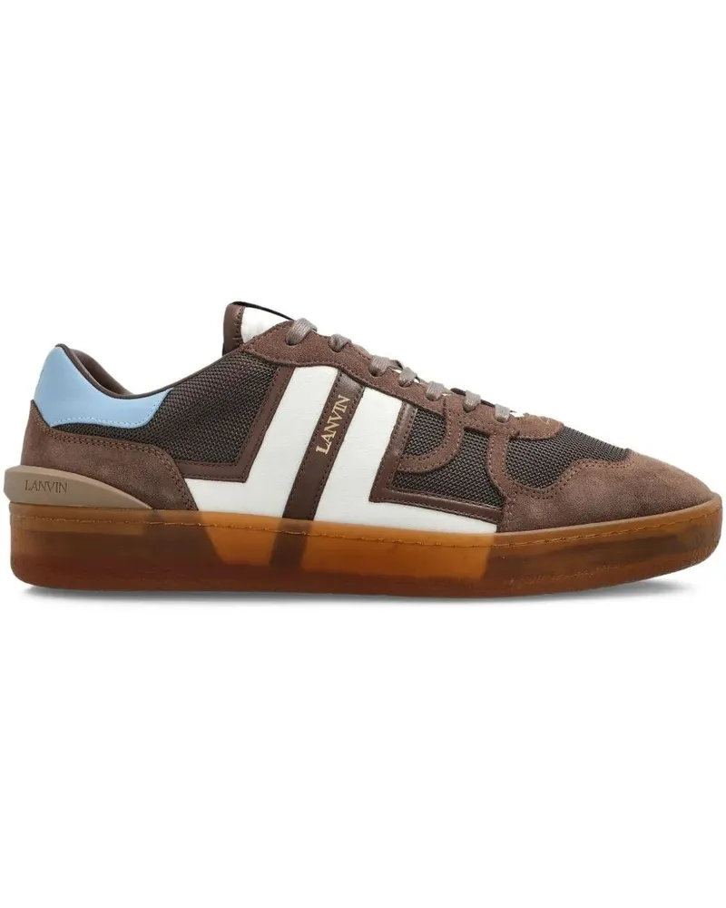 Lanvin Clay" Sneakers With Translucid Sole Beige