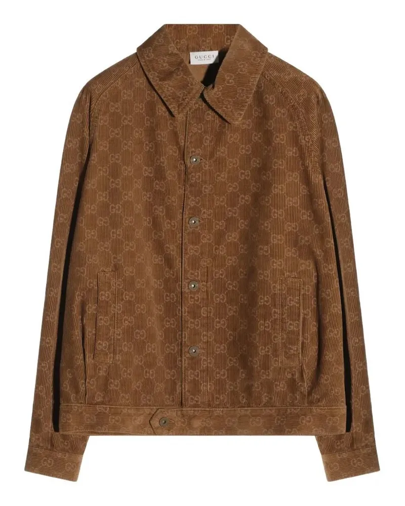 Gucci Jacket Vintage Brown Brown