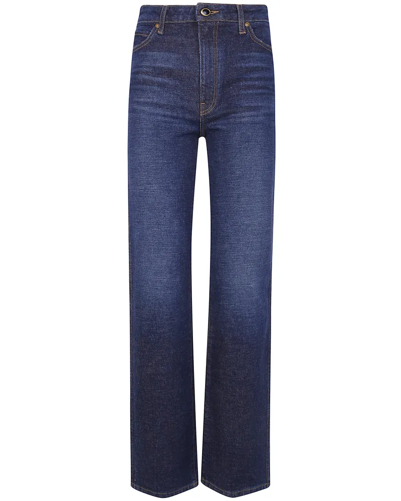 KHAITE Jeans Straight Leg "Danielle Blue