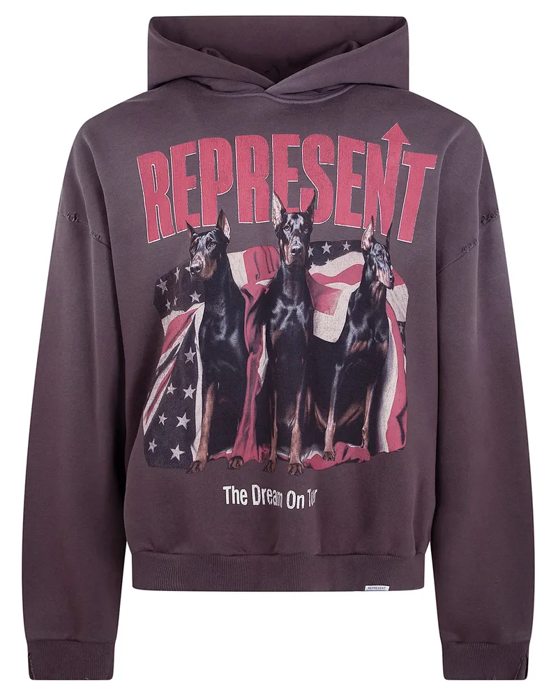 REPRESENT Dream On Tour' Hoodie Black