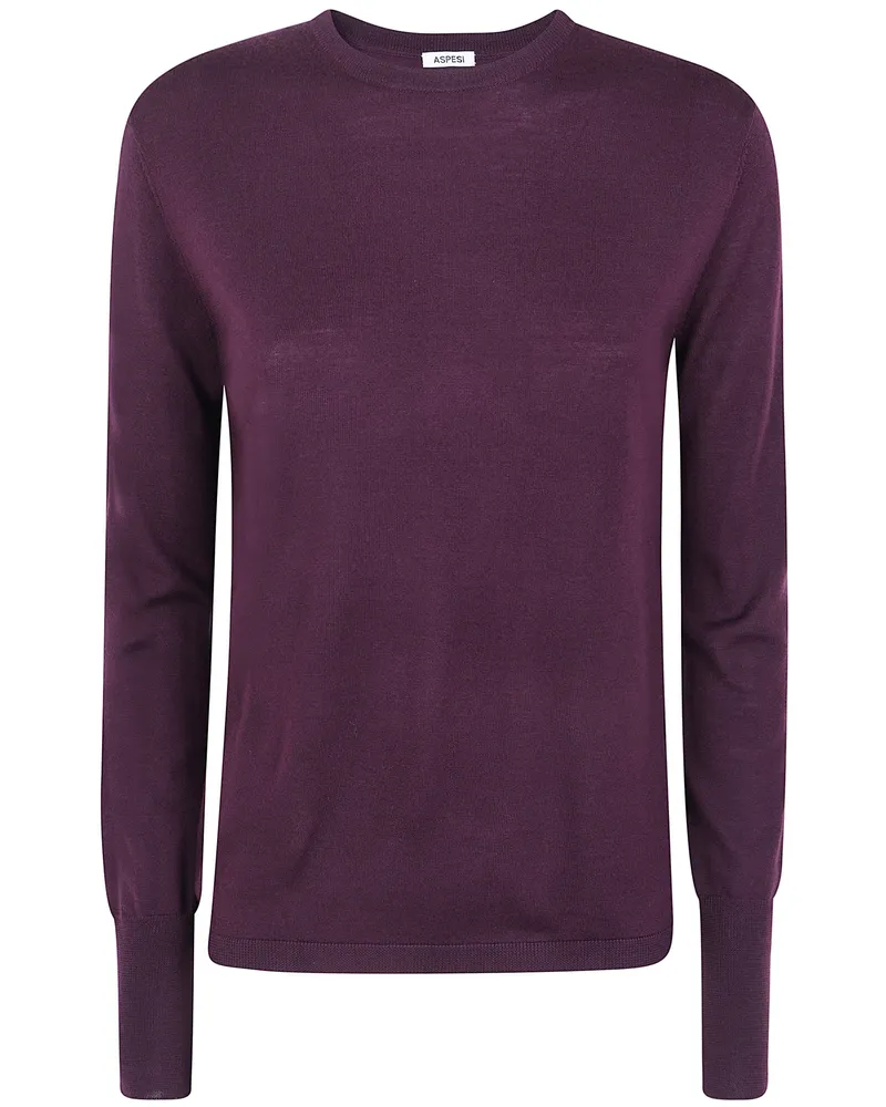ASPESI Sweater Long Sleeve "Barbera Red