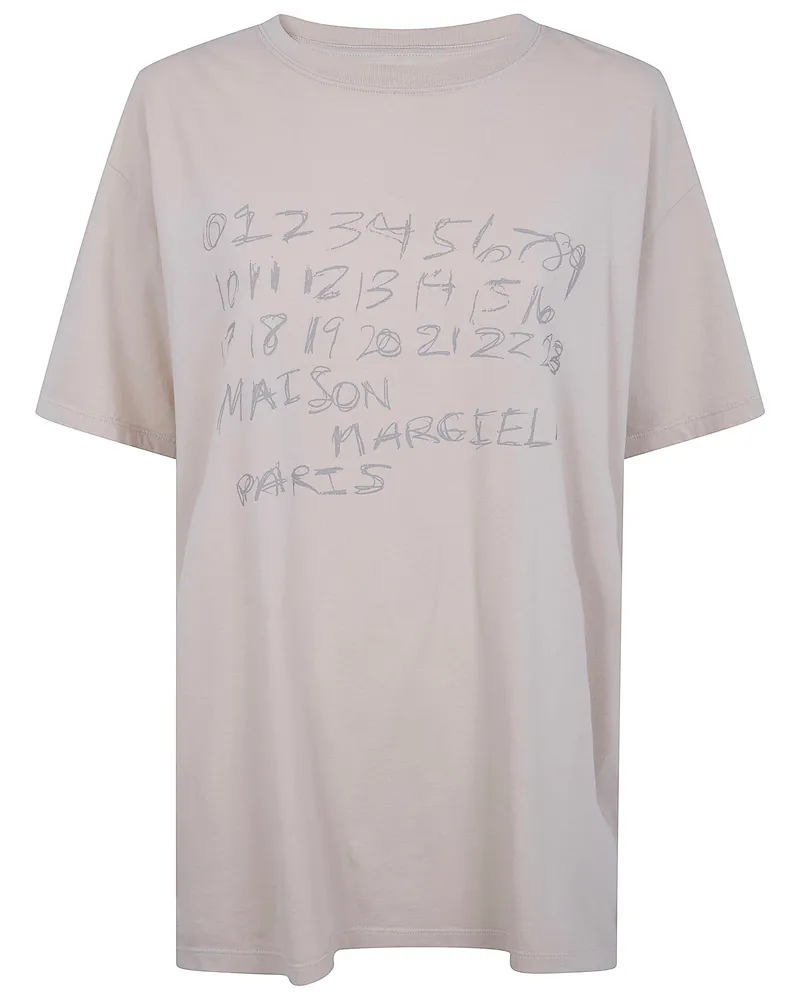 Maison Margiela Classic T-Shirt Beige