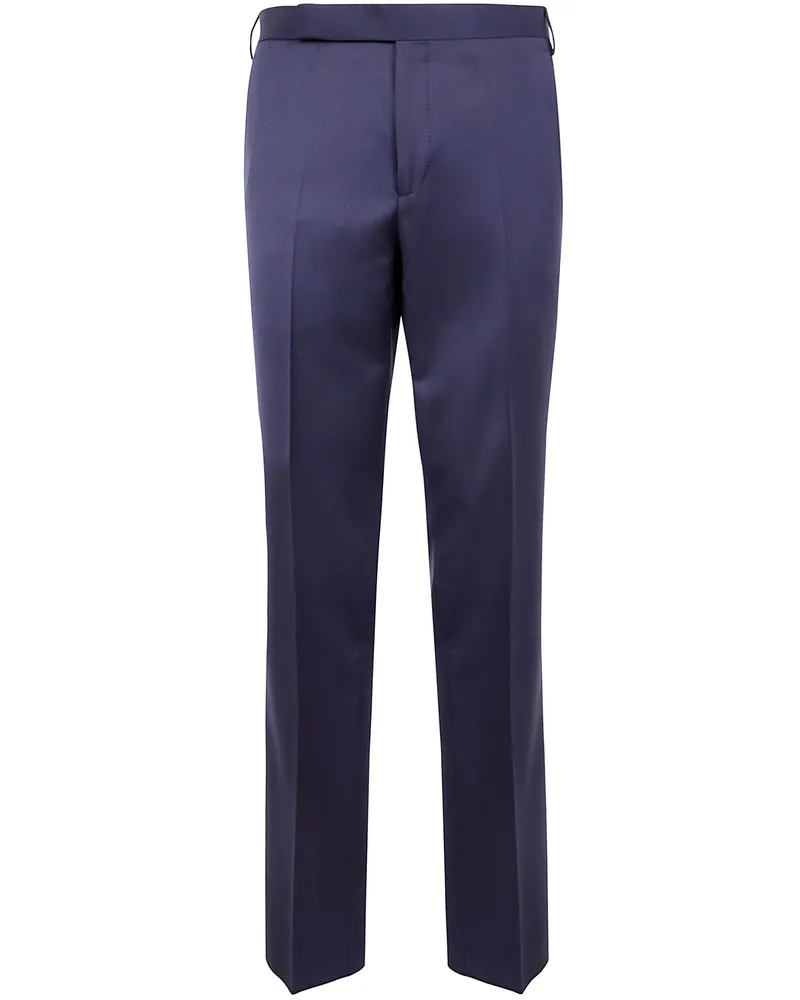LARDINI Men "Attitude Drop Regular" Trousers Blue