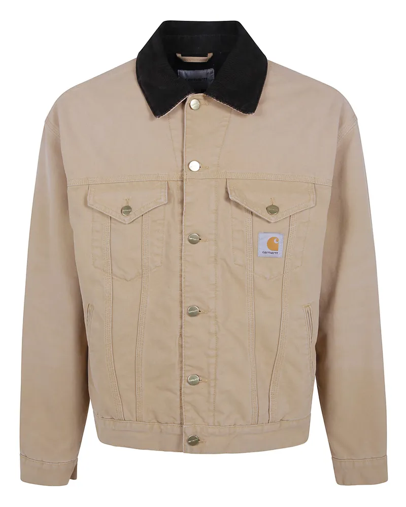 Carhartt WIP Jacket Organic Cotton Dearborn Canvas "Og Trucker Brown