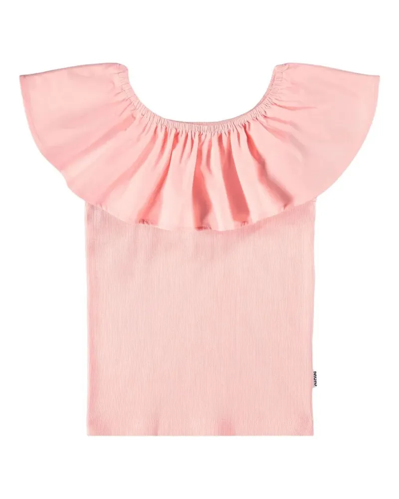 Molo Reca" Short Sleeves T-Shirt Yellow