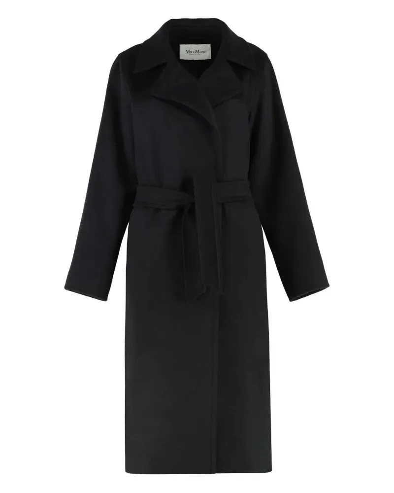 Max Mara Manuela' Classic Coat Black