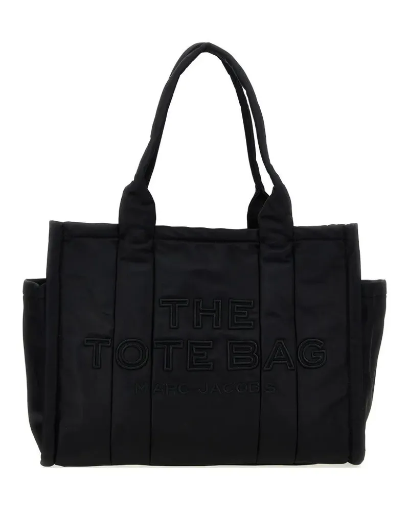 Marc Jacobs Handbag Nylon Black "The Medium" Tote Bag Black