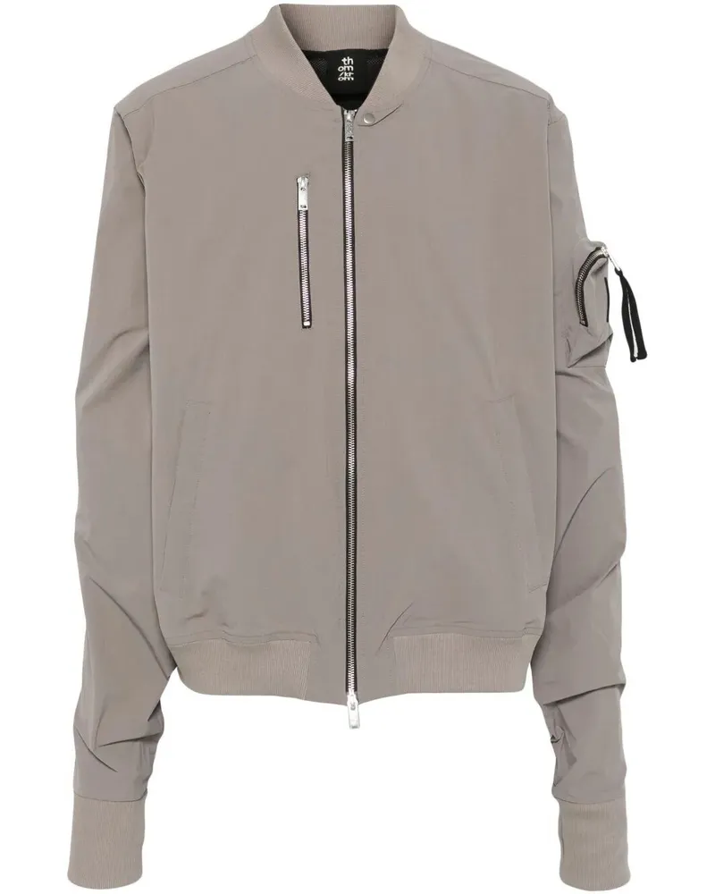 THOM KROM Men Jacket Full Zip Gray