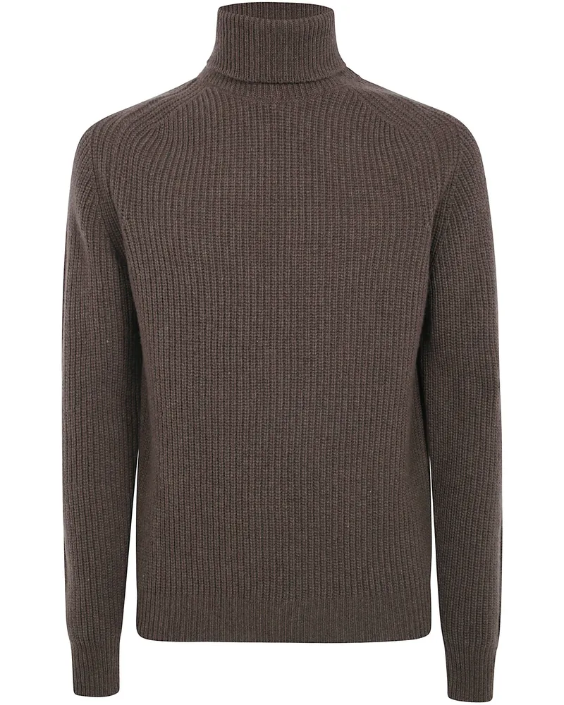 CRUNA Turtleneck Sweater "Ginza Green