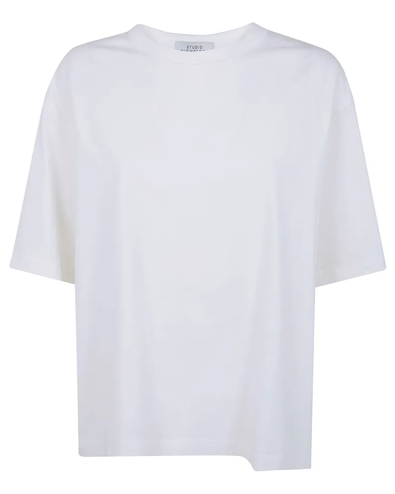 Studio Nicholson Lee" Womens Short Sleeve T-Shirt White