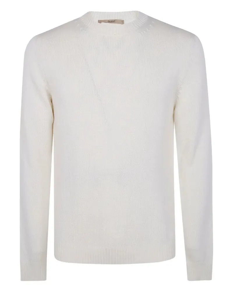 Nuur Long Sleeves Round Neck Sweater Beige