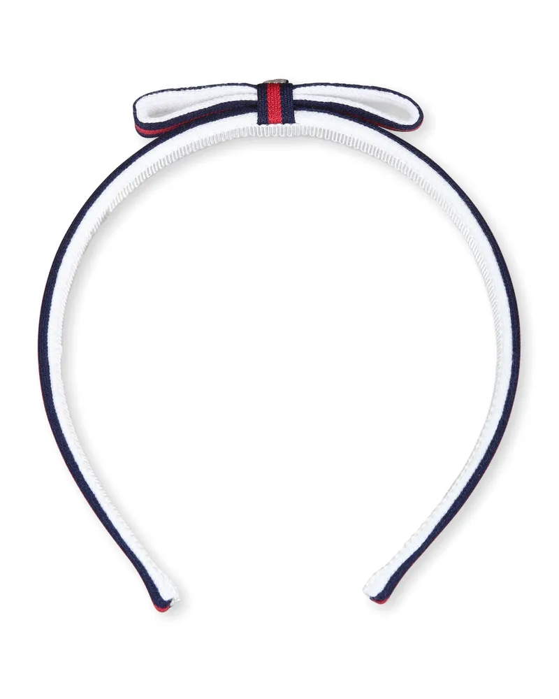 Gucci New Marzolina Ribbon Hairband White