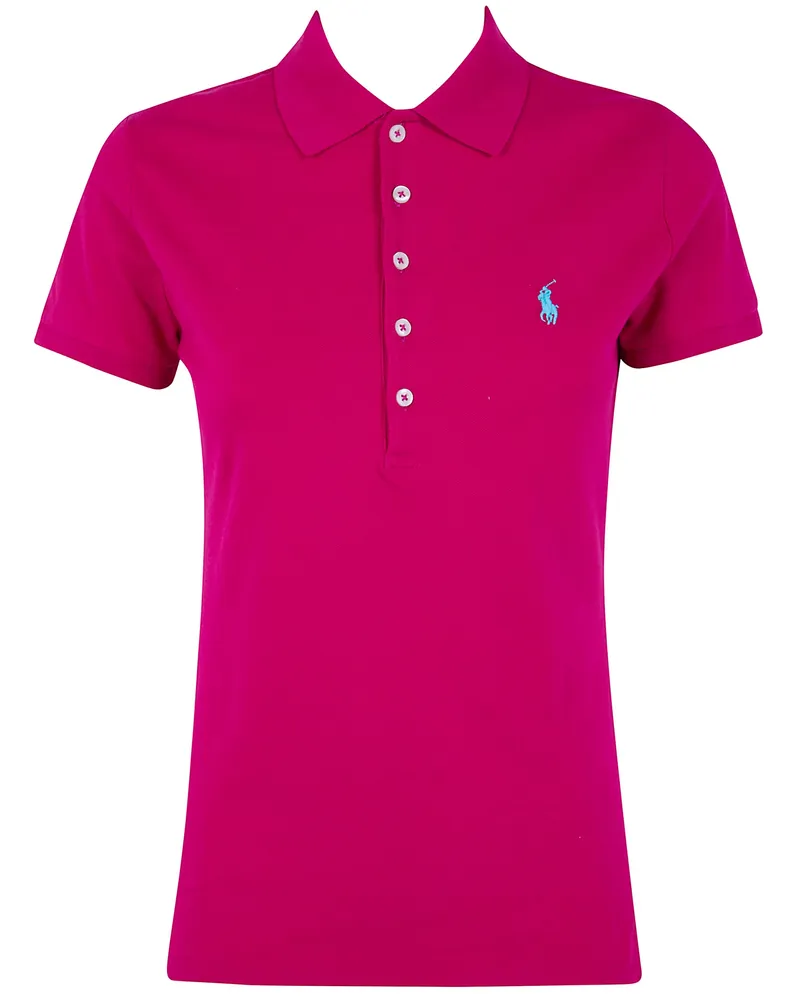 Ralph Lauren Julie" Short Sleeves Polo Shirt Pink